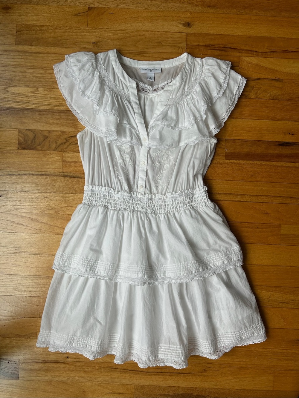 Loveshackfancy x Target White Dress Size Medium